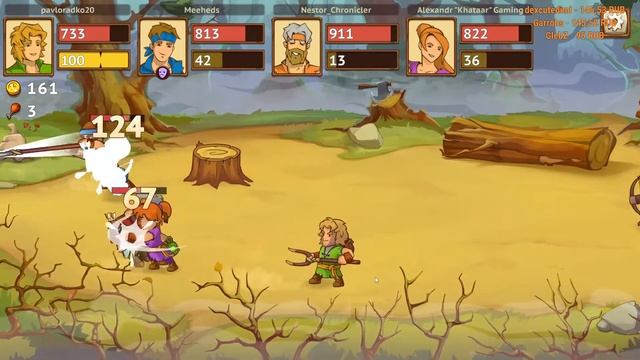 Новая версия демки Knights of Braveland, сидим и рубимся) смотреть онлайн