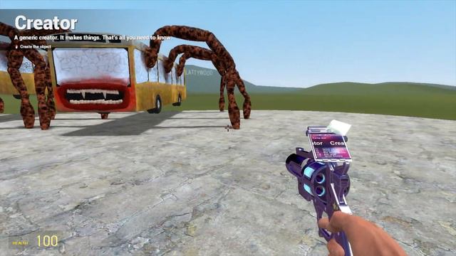 CAR EATER CURSED VS BUS EATER MONSTER IN GARRY'S MOD