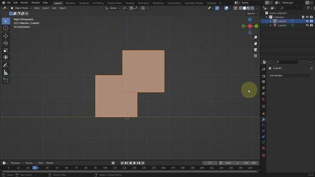Blender 3.0 - How to merge 2 Objects with the Boolean Modifier смотреть онлайн