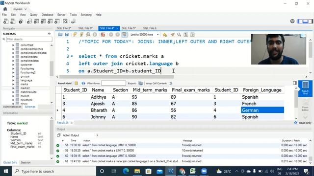 SQL Basics 7/10: TYPES OF JOINS смотреть онлайн