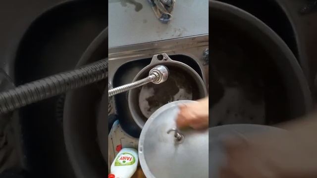 Қазан тазалау?Супер.Сіздерде жасап көңіздер тез таза болды.