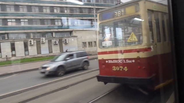 Стоило ехать на 38-м... Троллейбус Петербурга 10-***: ТролЗа-5265.00 б.5206 по №21 (08.10.20)