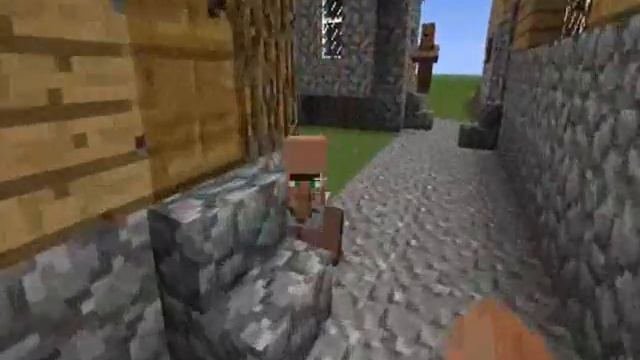 Minecraft - NPC Village Tour смотреть онлайн