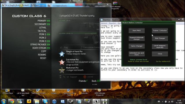 Modern warfare 3 Ultimate unlocker hack prestige hack 1.4.382 смотреть онлайн