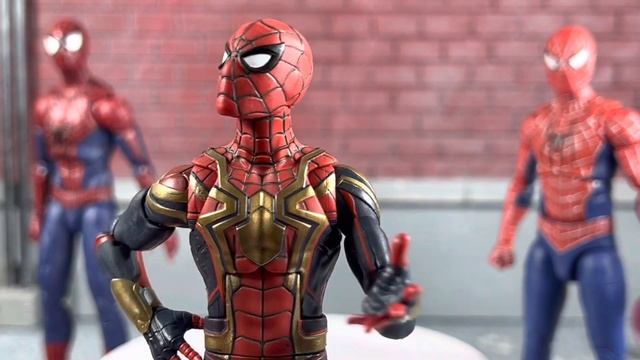 Marvel Legends Spider-Man No Way Home 3-Pack Action Figure Review смотреть онлайн