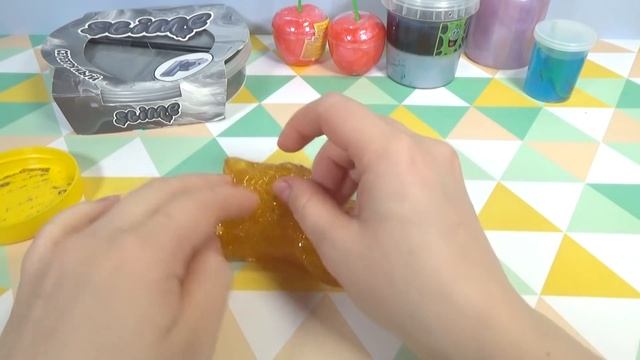 Слаймы с барахолки! Ниндзя слайм, Плюх, Дикси, Фикс Прайс новинка и не только! смотреть онлайн
