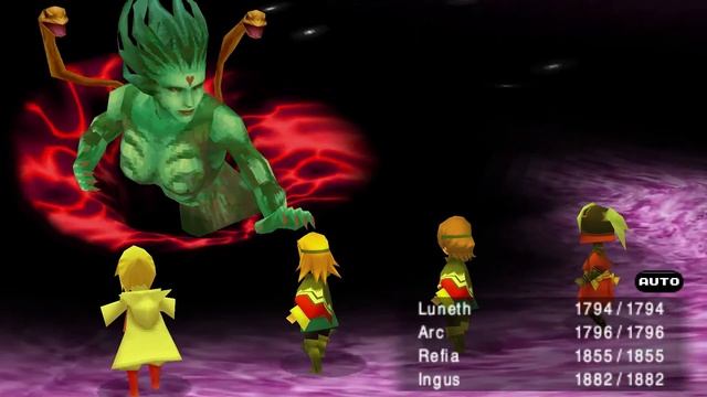 Final Fantasy III Remake - How I clean the floor with Cloud of Darkness at LOW LEVEL смотреть онлайн
