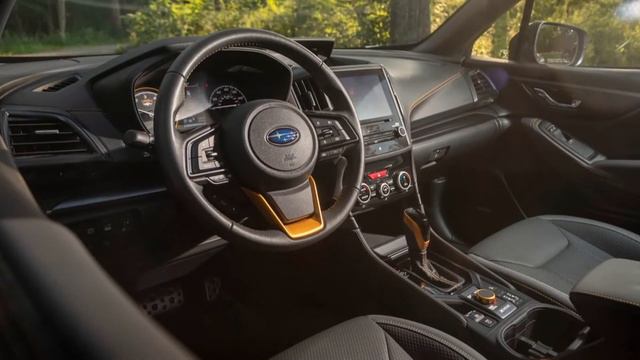 2023 Subaru Forester Wilderness INTERIOR смотреть онлайн
