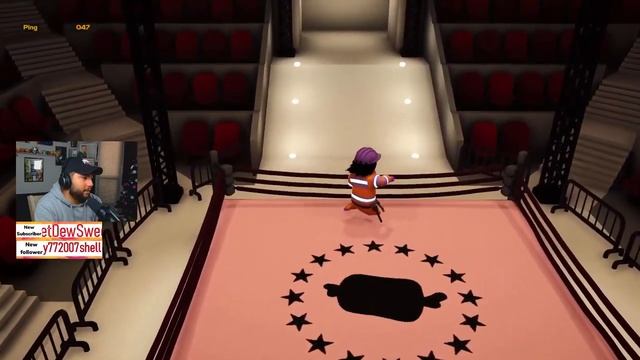 FIRST TIME PLAYING GANG BEASTS! Playing with Dave and Fluffy! (Risengelm24 on Twitch) смотреть онлайн