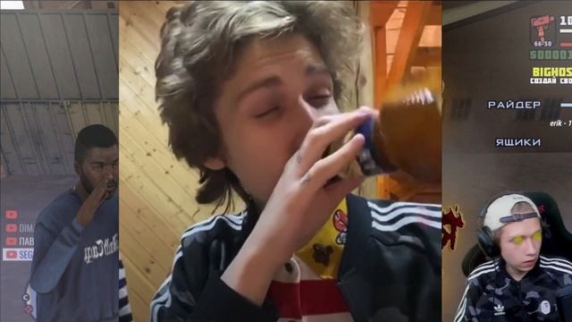 ПЬЯНЫЙ УРАГАН ХОКАГЕ ВЕДЁТ ТРАНСЛЯЦИЮ В ИНСТАГРАМ. ПЬЁТ И РАССКАЗЫВАЕТ ИСТОРИИ смотреть онлайн