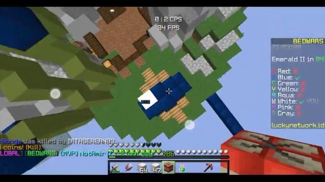 I play bedwars against PC player on pojav launcher смотреть онлайн