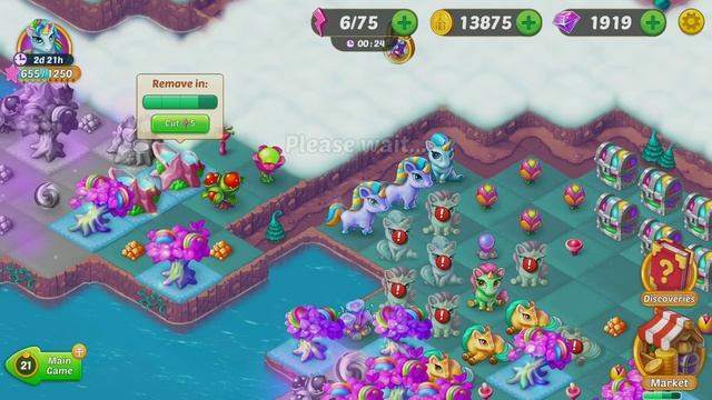 Ever Merge game Unicorn Rush Event clear 3rd Fog & create Rainbow Great Chest смотреть онлайн