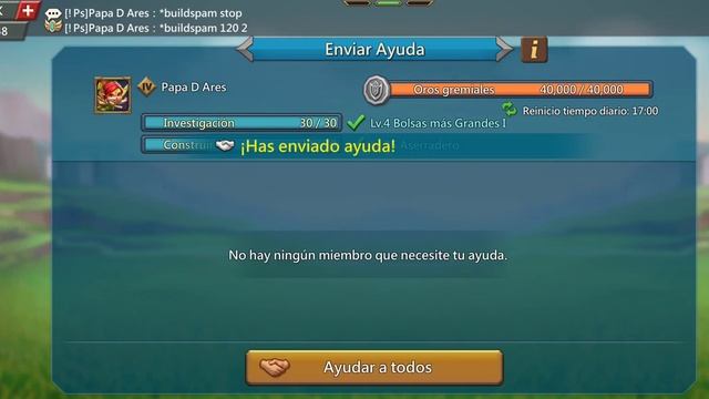 Bots Spam Lords Mobile