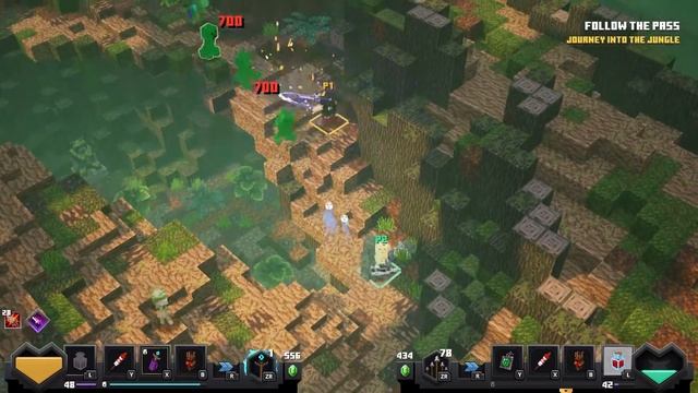 Minecraft Dungeons Jungle Awakens DLC - Battle NEW Mobs and Discover NEW Gear (Switch) смотреть онлайн