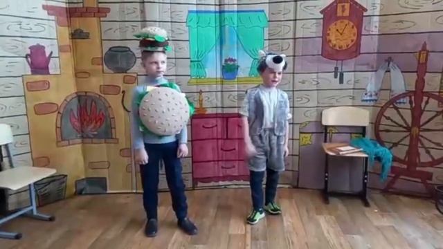 Орловлогская СОШ, 2 класс, сказка "Колобок на новый лад" смотреть онлайн