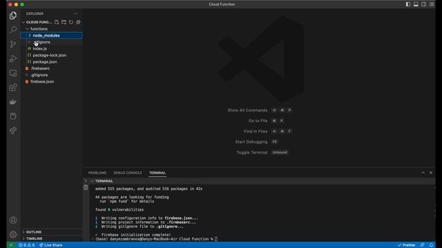 Firebase | Cloud Function смотреть онлайн
