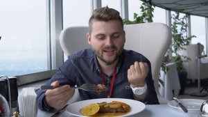 Ресторан в Останкинской Башне "Седьмое небо" / Самый высокий в моей жизни