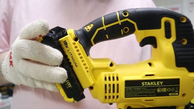 Аккумуляторный лобзик - Stanley STSC1860 смотреть онлайн