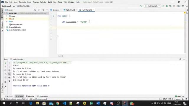 Kotlin Workshop - Day 1 - Hindi смотреть онлайн