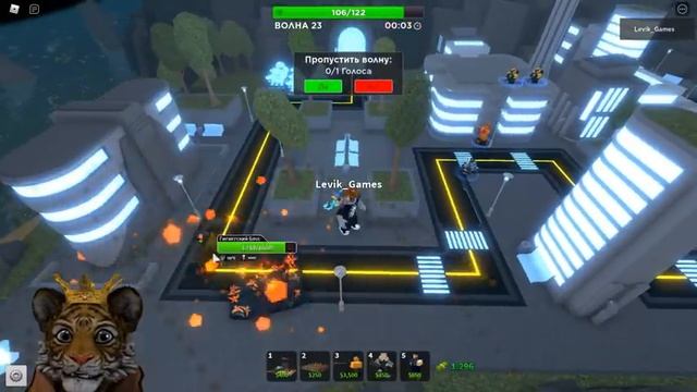 Пробую Сани в Роблокс Tower Defense Simulator Fallen Mode Товер Дефенс симулятор смотреть онлайн