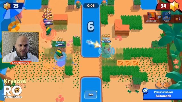 ЧТО С НИМИ? СМЕШНЫЕ МОМЕНТЫ BRAWL STARS! РЕАКЦИЯ ШАМПАНОВА смотреть онлайн