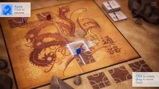 Tsuro - The Game of The Path - Правила и игра. смотреть онлайн