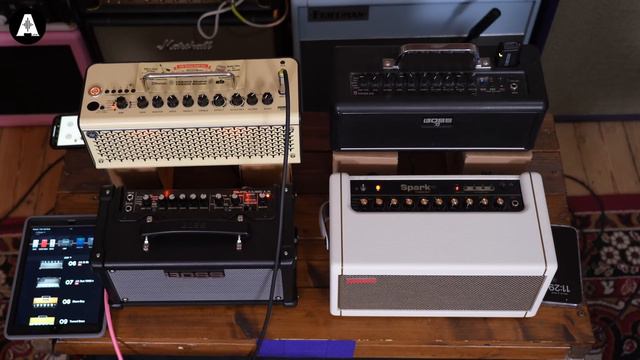 Desktop Amps Shootout - Boss Katana Air, THR10II, Roland Dual Cube, Positive Grid Spark смотреть онлайн