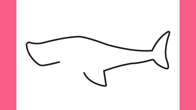 Learn How To Draw Pink MOMMY SHARK - Easy Drawing For Kids Cute смотреть онлайн