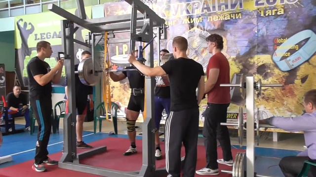 421 Згуровский Вячеслав. ПОПЫТКА2. Приседания 220 кг. Кубок Украины 2015 (UPC) смотреть онлайн