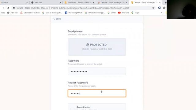 HOW TO SET UP TEMPLE TEZOS WALLET (e-Oracle must Watch) смотреть онлайн