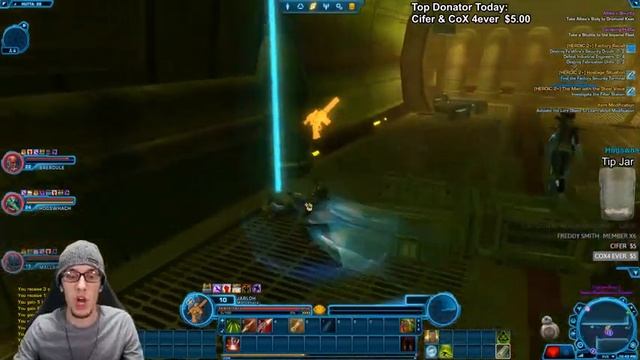 FIRST TIME Playing Star Wars The Old Republic! | Leveling A Mercenary | Star Forge Server