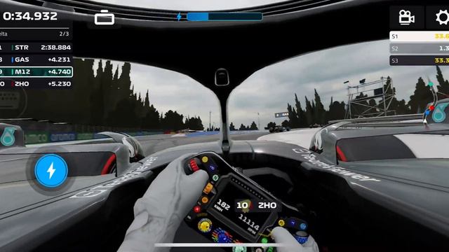 Nivel Leyenda | Modo Carrera | W14 | Mercedes | Circuito de SPA con Nieve | F1 Mobile Racing 2023 смотреть онлайн