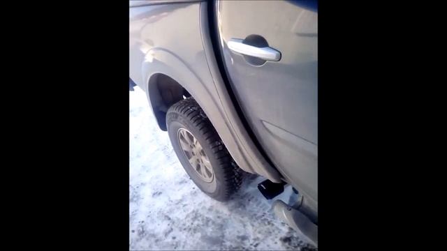 Тюнинг выхлопа Митсубиси L200 турбодизель