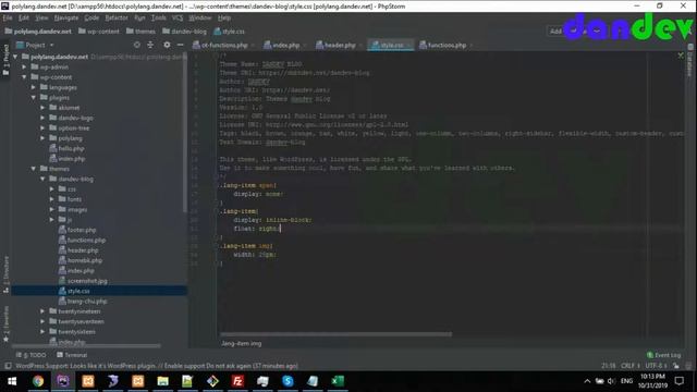 Hướng dẫn css hiển thị lá cờ ngôn ngữ với polylang | dandev смотреть онлайн