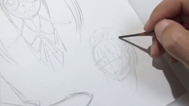 メイドさんラフスケッチ（Character design rough sketch） смотреть онлайн