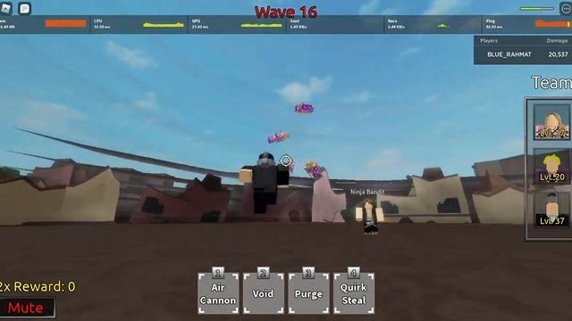 FUNNY VALENTINE GLITCH (ANIME MANIA) ROBLOX смотреть онлайн