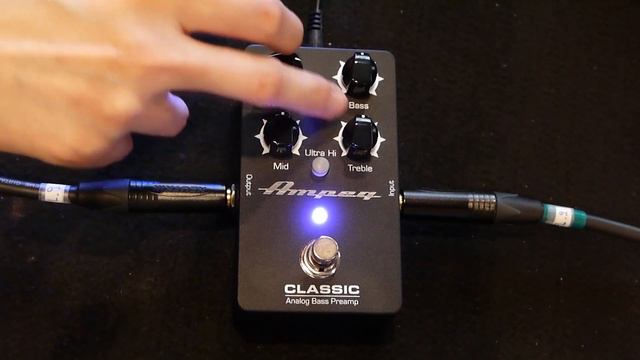 Strings Quick Demo : Ampeg Classic Analog Bass Preamp Pedal demo смотреть онлайн