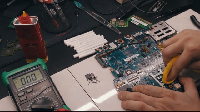 Нет питания процессора в ноутбуке - типовуха, простейший ремонт смотреть онлайн