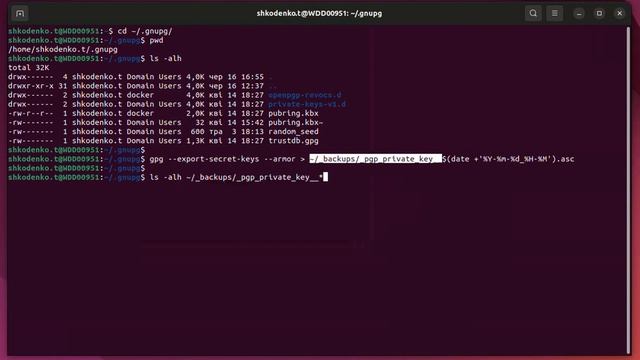 Work with #GPG key on #Linux #Ubuntu Quick Guide (with audio) смотреть онлайн