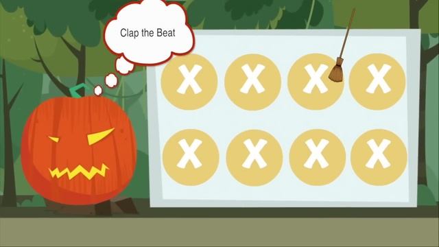 Pass The Pumpkin Read-along Rhythm Halloween Song Game