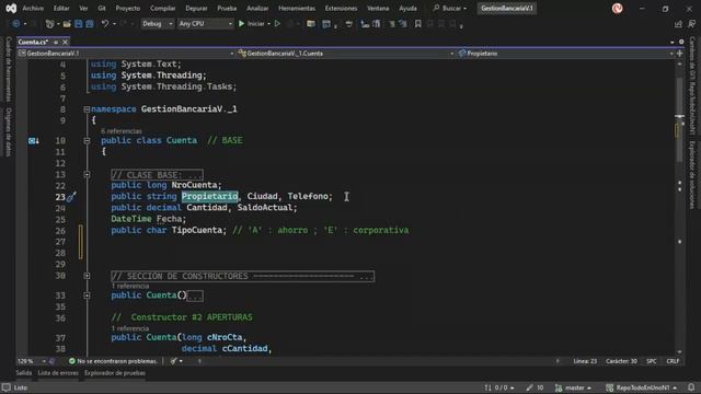 TodoEnUNo Vídeo 31 – POO CASO DE ESTUDIO, Encapsulamiento смотреть онлайн