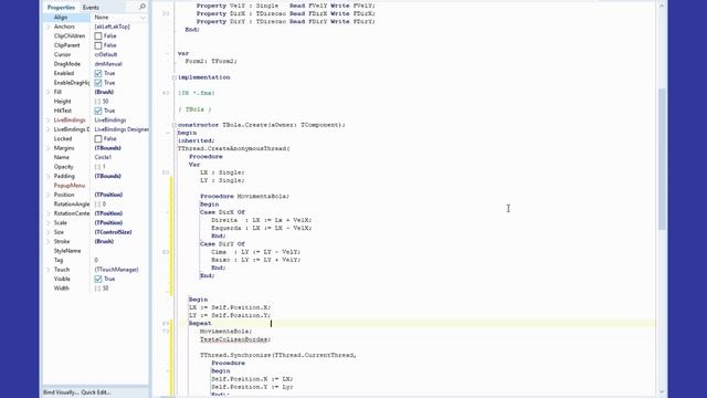 Delphi Arkanoid - Movimentando a bola - Vídeo 3 смотреть онлайн