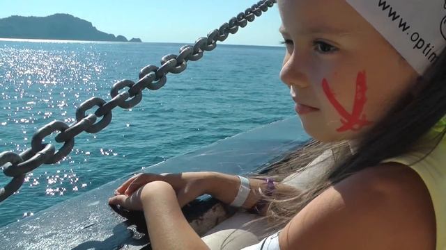 Турция 2018 //ПИРАТСКАЯ ВЕЧЕРИНКА //Яхта / Аквагрим для Мисс Эви / Часть 2/ Travel To Turkey