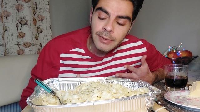 Паста с Маслом и Сыром,Мукбанг.
