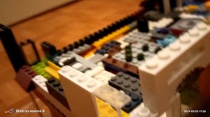 самодельная постройка из lego ЧАЭС