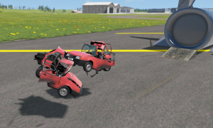 СТРЕЛЯЮ МАШИНАМИ ИЗ ПУШКИ(BeamNG Drive.)