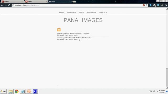Project Dev Tour: Pana Images Artists Website - SQL, PhotoShop, PHP, CSS, & HTML смотреть онлайн