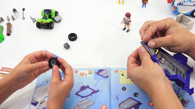Dad & Daughter Build The Playmobil Camping Adventure - Family Fun! смотреть онлайн