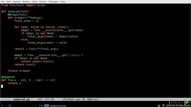 33 Function Annotations смотреть онлайн