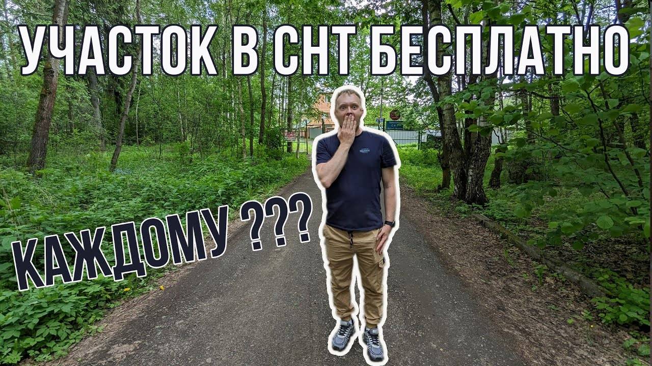 Участок в СНТ бесплатно может получить любой | Вся горькая правда и сомнительная законность смотреть онлайн
